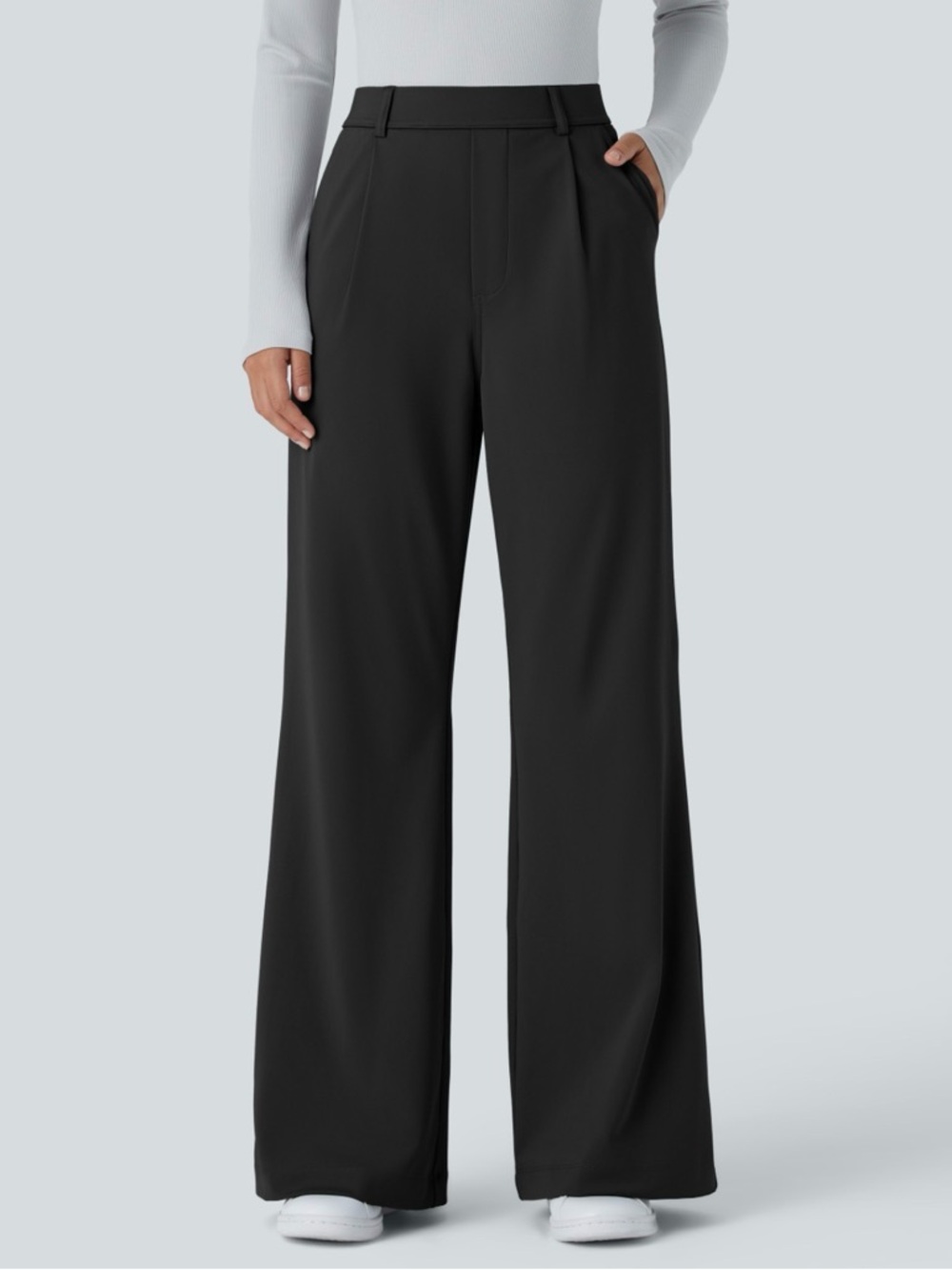 Halara Flex™ DayStretch High Waisted Pocket Work Flare Pants